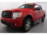 2009 Bright Red Ford F150 FX4 SuperCrew 4x4 #55756533