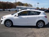 Crystal White Pearl Mica Mazda MAZDA3 in 2011