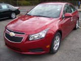 2012 Crystal Red Metallic Chevrolet Cruze LT #55779184