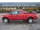 2011 Red Candy Metallic Ford F150 XLT SuperCab 4x4 #55846655