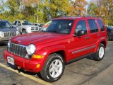 2005 Inferno Red Crystal Pearl Jeep Liberty Limited 4x4 #55846780