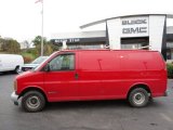2000 Victory Red Chevrolet Express G1500 Commercial #55846629
