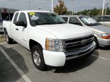 2009 Summit White Chevrolet Silverado 1500 LT Extended Cab #55846740