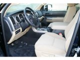 2012 Toyota Tundra TRD Double Cab 4x4 Sand Beige Interior