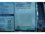 2012 Ford Taurus SEL Window Sticker