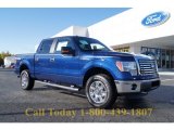 2011 Blue Flame Metallic Ford F150 XLT SuperCrew 4x4 #55846596