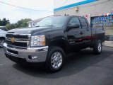 2011 Black Chevrolet Silverado 2500HD LT Extended Cab 4x4 #55846537