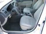 2012 Ford Fusion SEL V6 AWD Medium Light Stone Interior