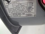 2001 Ferrari 456M GTA Info Tag