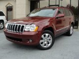 2008 Jeep Grand Cherokee Red Rock Crystal Pearl