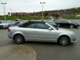 Ice Silver Metallic Audi A4 in 2009