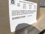 2000 Chevrolet Impala  Info Tag