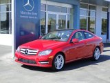 2012 Mars Red Mercedes-Benz C 250 Coupe #55875331