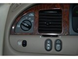 2001 Lincoln Town Car Cartier Controls