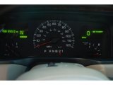 2001 Lincoln Town Car Cartier Gauges