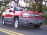 2002 Victory Red Chevrolet Avalanche  #55875119
