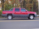 2002 Chevrolet Avalanche Victory Red
