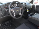 2012 Chevrolet Silverado 1500 LT Extended Cab 4x4 Ebony Interior