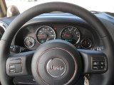 2012 Jeep Wrangler Sahara 4x4 Steering Wheel