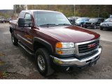 2003 GMC Sierra 2500HD SLE Extended Cab 4x4 Front 3/4 View