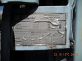 1968 Ford Thunderbird Tudor Landau Info Tag