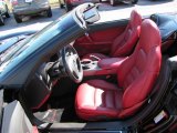 2007 Chevrolet Corvette Convertible Red Interior