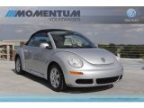 2007 Reflex Silver Volkswagen New Beetle 2.5 Convertible #55906505