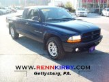 2002 Patriot Blue Pearl Dodge Dakota Sport Club Cab #55906225