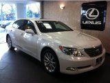 2008 Starfire White Pearl Lexus LS 460 L #55906461