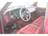 1991 Chevrolet C/K C1500 Regular Cab Red Interior