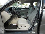 2012 Volkswagen Passat 2.5L SE Moonrock Gray Interior