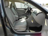 2012 Volkswagen Passat 2.5L SE Moonrock Gray Interior