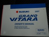2007 Suzuki Grand Vitara 4x4 Books/Manuals