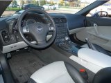 2010 Chevrolet Corvette Callaway Grand Sport Convertible Titanium Gray Interior