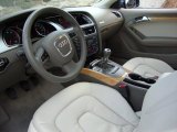 2010 Audi A5 2.0T quattro Coupe Linen Beige Interior