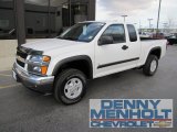 2008 Summit White Chevrolet Colorado LT Extended Cab 4x4 #55906279