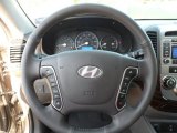 2012 Hyundai Santa Fe SE V6 Steering Wheel