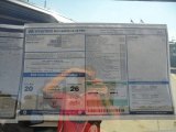 2012 Hyundai Santa Fe SE V6 Window Sticker