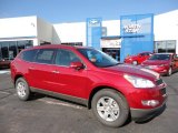 2012 Crystal Red Tintcoat Chevrolet Traverse LT AWD #55956531