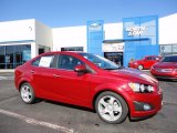 2012 Crystal Red Tintcoat Chevrolet Sonic LTZ Sedan #55956522