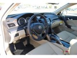2012 Acura TSX Sedan Parchment Interior
