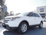 2012 White Platinum Tri-Coat Ford Explorer XLT #55956423
