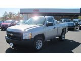 2008 Silver Birch Metallic Chevrolet Silverado 1500 Work Truck Regular Cab #55956714