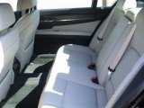 2012 BMW 7 Series 750Li Sedan Oyster/Black Interior
