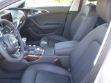 2012 Audi A6 3.0T quattro Sedan Black Interior