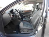 2012 Volkswagen Passat V6 SEL Titan Black Interior