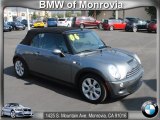 2006 Royal Grey Metallic Mini Cooper S Convertible #55956627