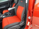 2008 Dodge Nitro R/T Dark Slate Gray/Orange Interior