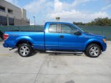 Blue Flame Metallic Ford F150 in 2009