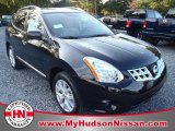 2012 Super Black Nissan Rogue SL #55956125